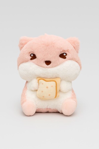Мягкая игрушка "Hamster breakfast", pink, 20 см 