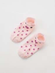 Носки iLikeGift «Pig face», pink, мужские/женские евро размер 35-41