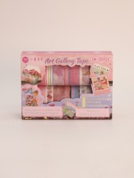 Набор декоративного скотча 12 шт. "Art Gallery", pink (3см*2м)