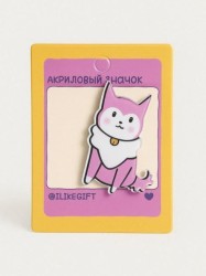 Значок акриловый iLikeGift "Purple Miracle"