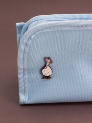 Значок металлический iLikeGift "Goose in a bow"