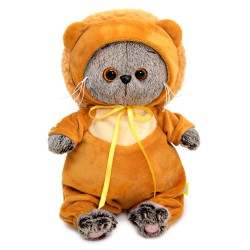 Мягкая игрушка "Кот Басик BABY в костюмчике "Львенок" (20 см)