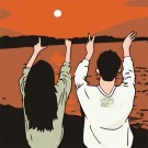 Картина по номерам  Draw Me! «Couple in love», (20*20 см)