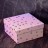 Подарочная коробка «Starry sky», pink (17*17*8)