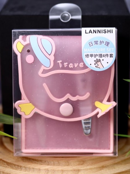 Маникюрный набор «Duck travel», pink 