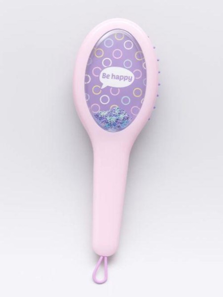 Расческа «Mood be happy», purple 