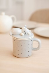 Кружка «Wake up the bear», grey (400 ml)