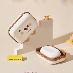 Мыльница «Delicious food», white (11.5*9.5 см)