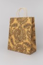 Пакет подарочный «Turkish pattern», yellow (26*32*12)