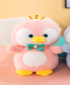 Мягкая игрушка "Penguin crown", pink