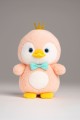 Мягкая игрушка "Penguin crown", pink