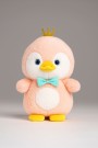 Мягкая игрушка "Penguin crown", pink