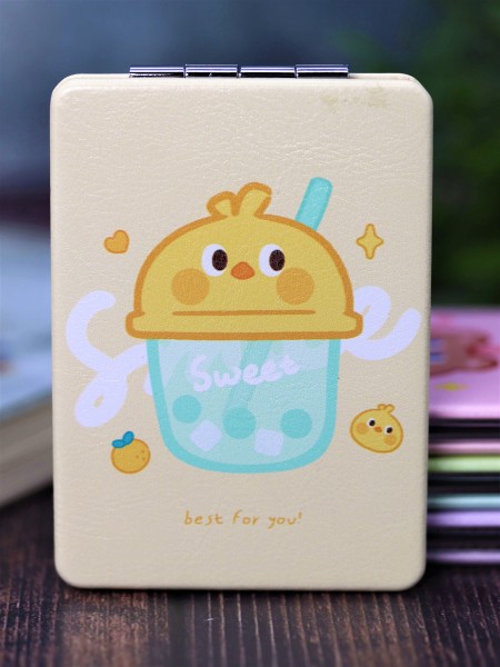 Зеркало "Сocktail duck", yellow 