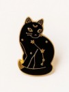 Значок металлический iLikeGift "Moon cat"