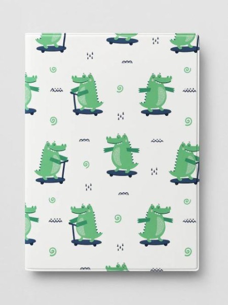 ОБЛОЖКА ДЛЯ ПАСПОРТА Croc, плотность 600 мкм 