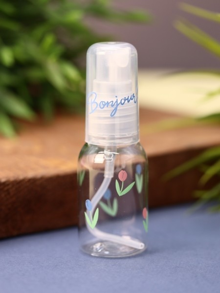 Дорожная бутылочка "Bonjour", blue (25 ml) 