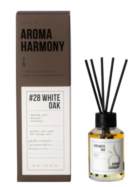 Диффузор ароматический "№28 White OAK", 60 мл 
