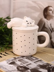 Кружка «Wake up the bear», white (400 мл)