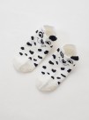 Носки iLikeGift «Dog face», white, мужские/женские евро размер 35-41