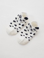 Носки iLikeGift «Dog face», white, мужские/женские евро размер 35-41