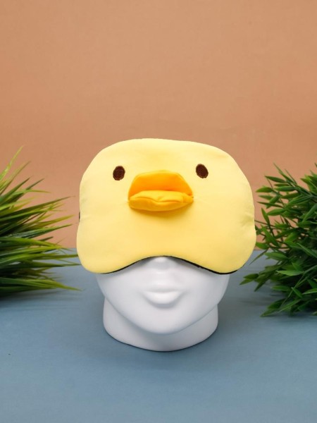 Маска для сна гелевая "Head duck", yellow 