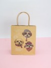 Пакет подарочный крафтовый «Dogkiss», ROCK (21*25,5*10)