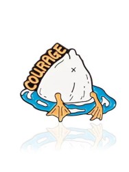 Значок металлический iLikeGift "Courage"