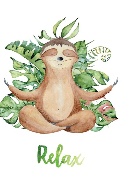 Открытка «Relax», 100*150 мм, 5 шт 