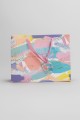 Пакет подарочный «Summer brushstrokes», pink (33*26.5*10)