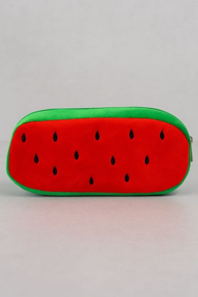 Пенал плюшевый "Watermelon", red (20*10 см) 