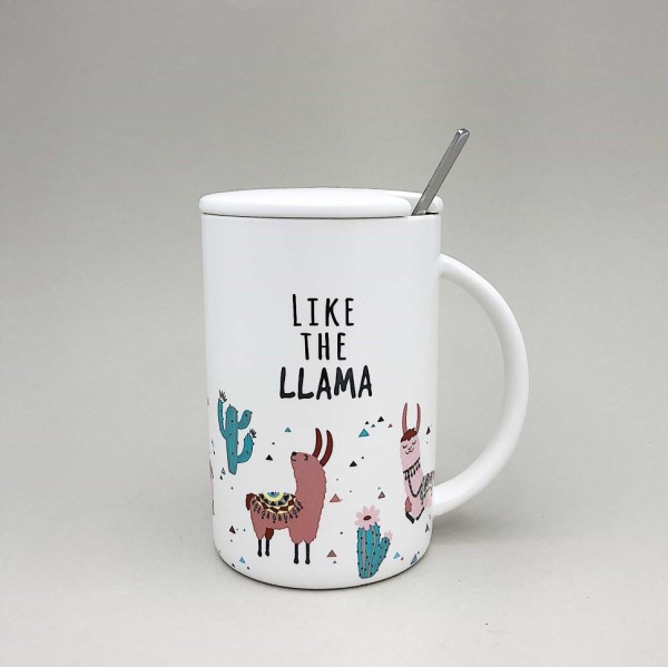 Кружка "Llama like", (440ml) 