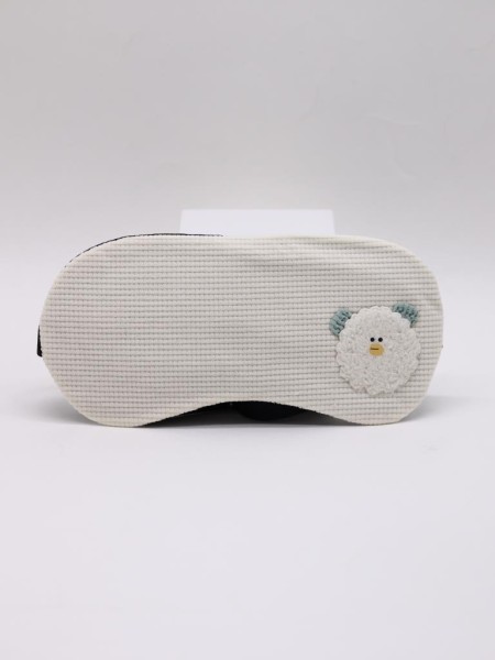 Маска для сна гелевая "Soft sleep", white 