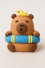 Ластик "Swimming saves", brown
