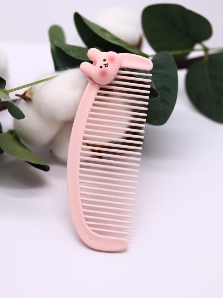 Расческа "Funny friends, hare", pink 