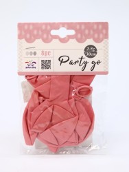 Набор воздушных шаров 8 шт. "Monochrome magic", light pink (30 см)