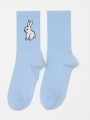 Носки женские "Cute bunny", р. 35-40, голубой
