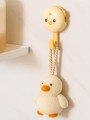 Крючок на липучке «Hello duck», yellow