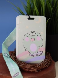 Футляр для карт на ленте "Frog skater"