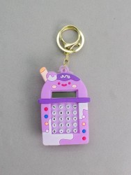 Брелок-калькулятор "Happy cocktail", purple (8х5 см)