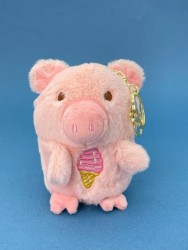 Мягкая игрушка - брелок "Star piglet", mix, 11 см