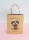 Пакет подарочный крафтовый «Dogkiss», BOBA (21*25,5*10)