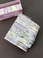 Набор декоративного скотча 6 шт. "Funny buddies", purple (1,5см*2м)