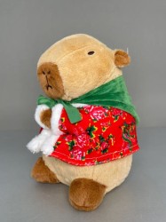 Мягкая игрушка "Capybara coat", 20 см