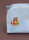 Значок металлический iLikeGift "Gourmet fox"