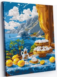 Картина по номерам 40*50 "Свежее утро" (23 цвета)