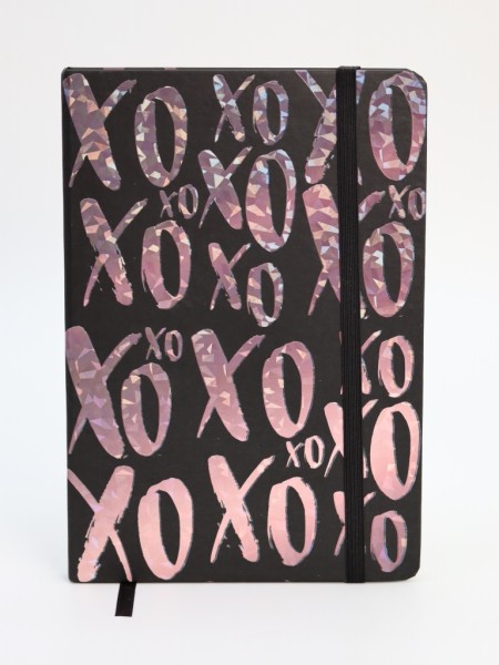 Блокнот (А5) "XO metallic", black (14.5*21) 