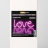 Неоновый подвесной ночник «Love», USB, розовое свечение (35х13 см)
