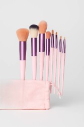 Набор кистей для макияжа "Magic 13", 13 кистей, pink