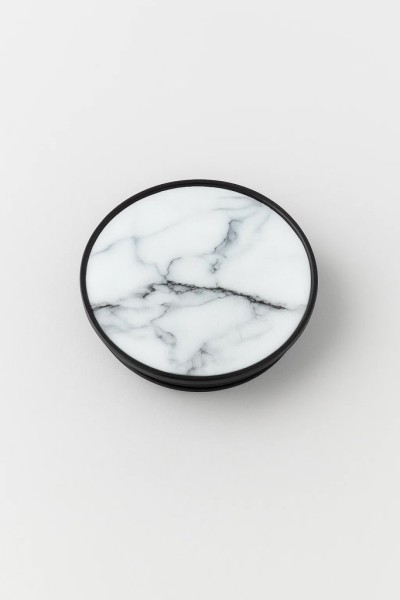 Попсокет "Marble", white 