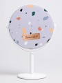 Зеркало настольное на ножке "Beautiful", blue (18*10,5 см)